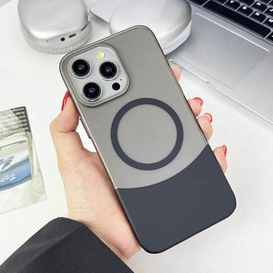 Frosted 2-in-1 Spliced Magnetic Phone Case