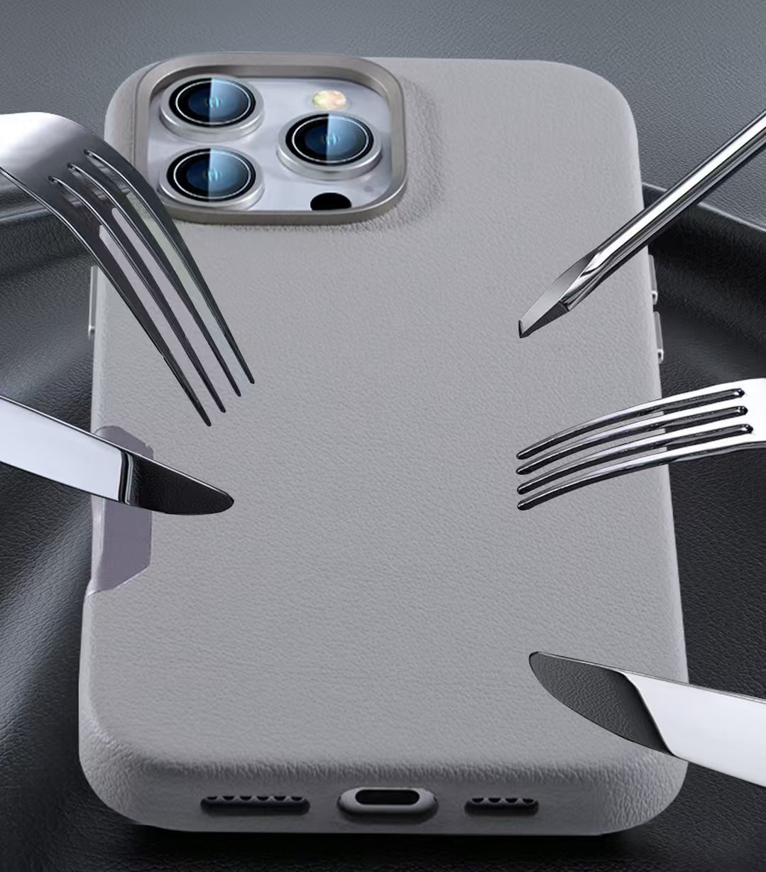 Frosted Leather Magnetic Mobile Phone Case