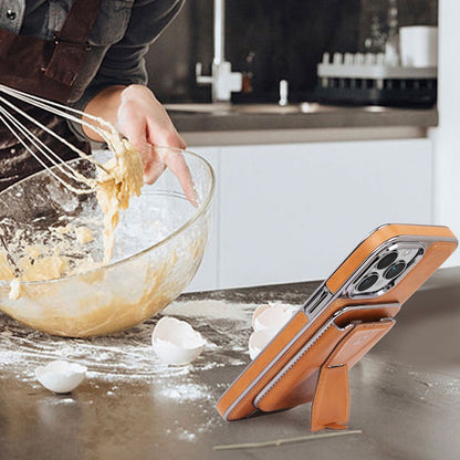 Leather Card Holder Magnetic Holder Phone Case