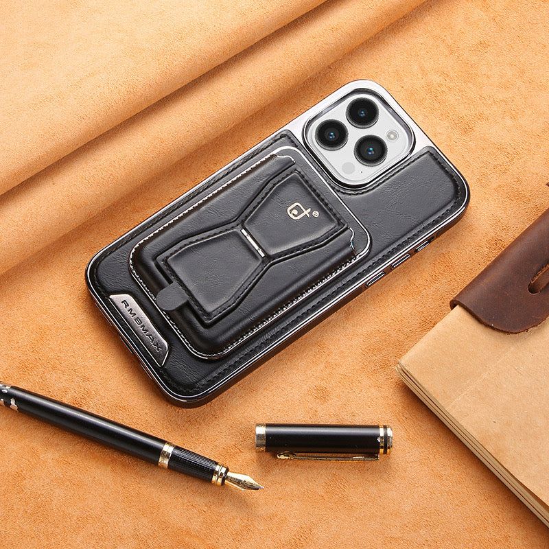 Leather Card Holder Magnetic Holder Phone Case