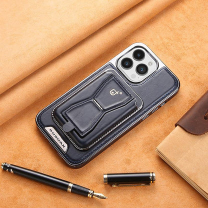 Leather Card Holder Magnetic Holder Phone Case