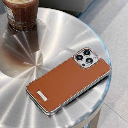 Frameless Leather Magnetic Phone Case