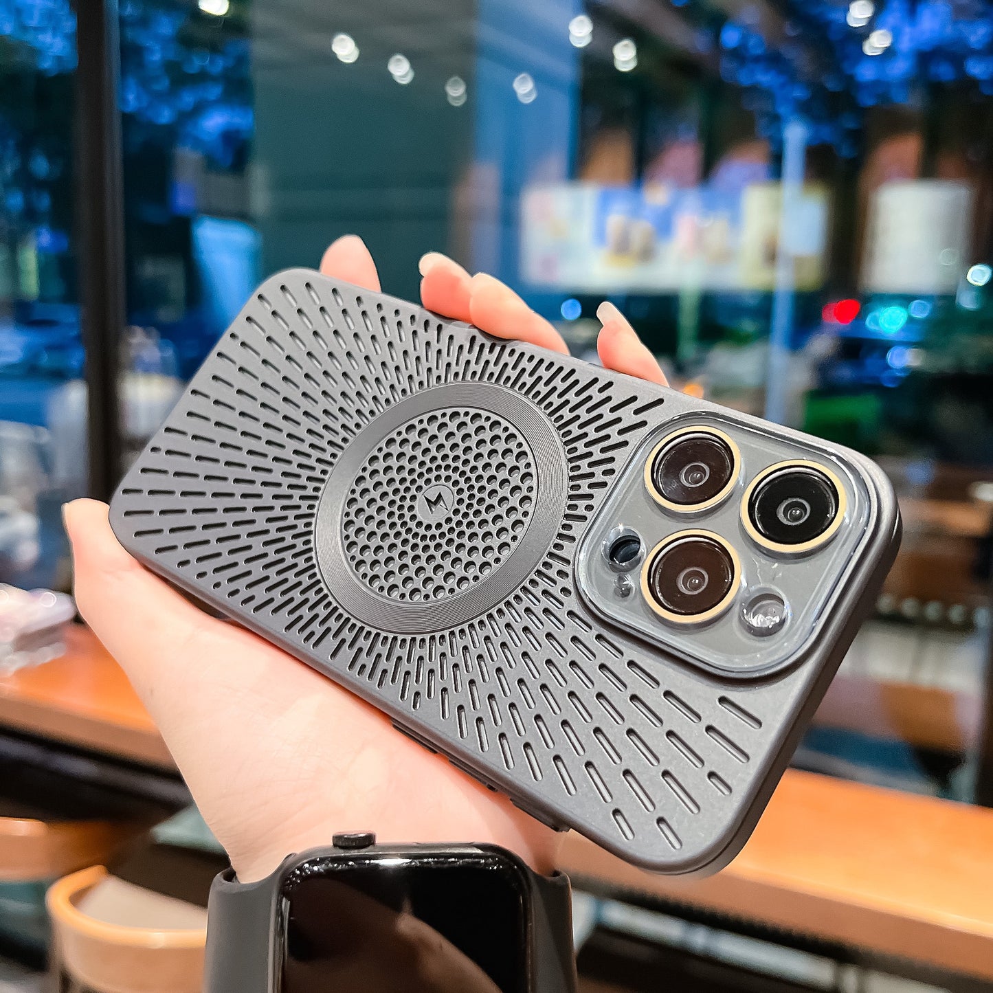 Ice Cooling Frosted Magnetic Phone Case