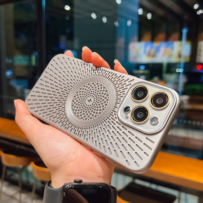 Ice Cooling Frosted Magnetic Phone Case