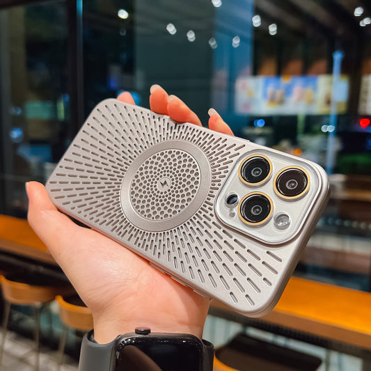 Ice Cooling Frosted Magnetic Phone Case