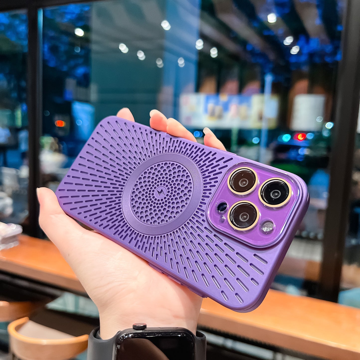 Ice Cooling Frosted Magnetic Phone Case