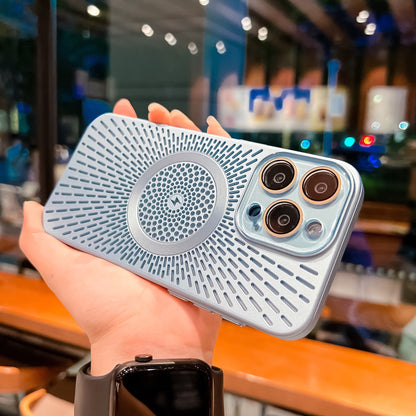 Ice Cooling Frosted Magnetic Phone Case