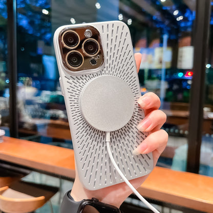 Ice Cooling Frosted Magnetic Phone Case