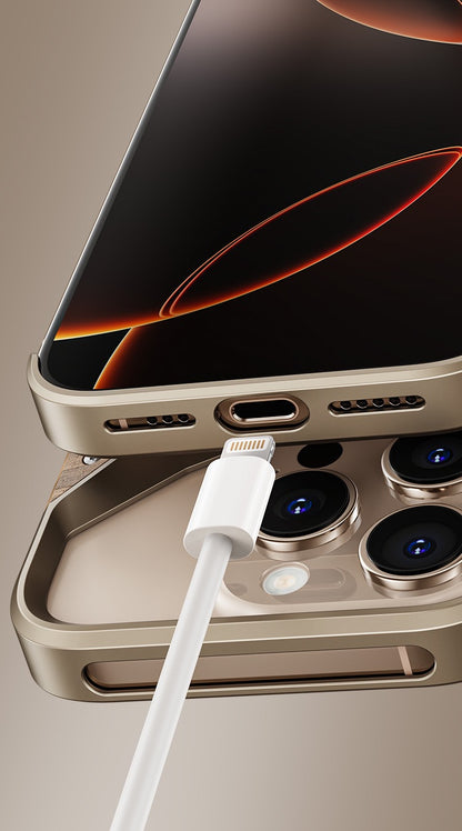 Original Wood Metal Heat Dissipation Phone Case