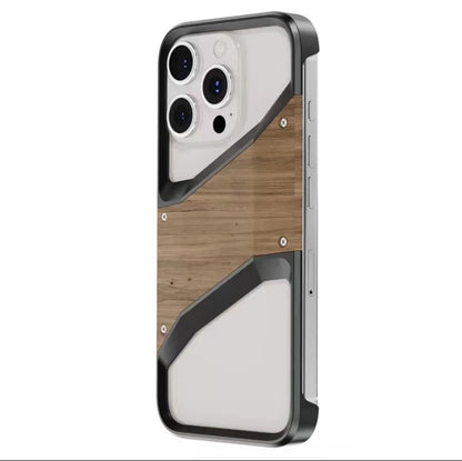 Original Wood Metal Heat Dissipation Phone Case