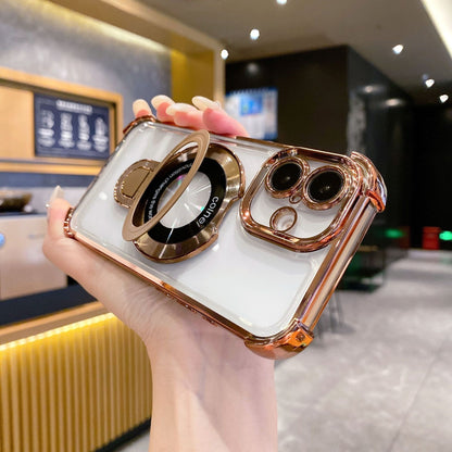 Fashion Anti-fall Bracket Magnetic Phone Case