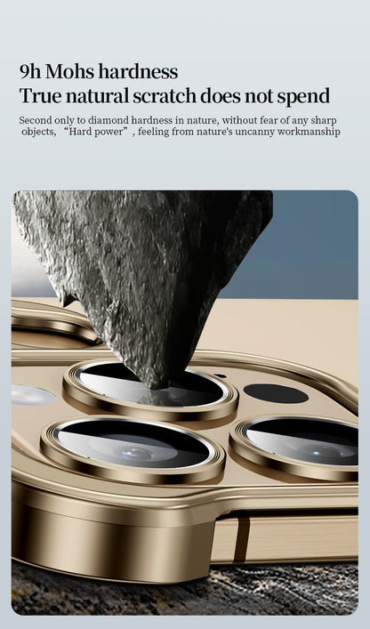 Special-shaped Frameless Metal Anti-fall Mobile Phone Case