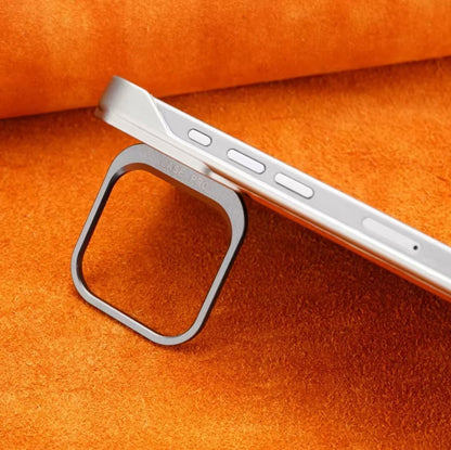 Lens Holder Leather Magnetic Phone Case