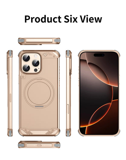 Metal Aroma Rotating Bracket Magnetic Phone Case