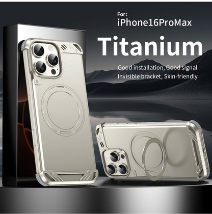 Metal Aroma Rotating Bracket Magnetic Phone Case