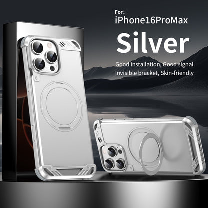 Metal Aroma Rotating Bracket Magnetic Phone Case