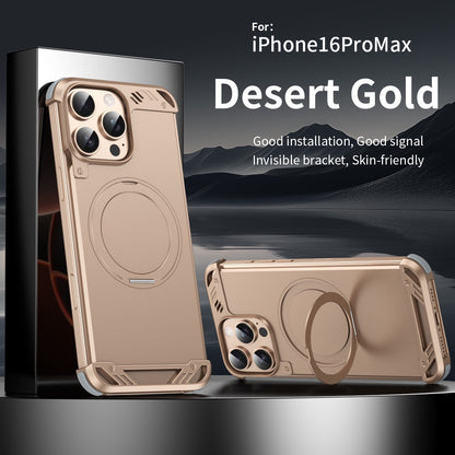 Metal Aroma Rotating Bracket Magnetic Phone Case