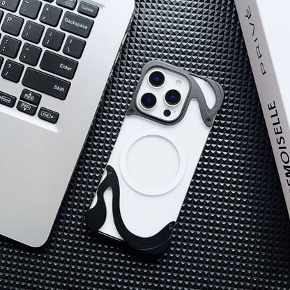 Dolphin Series Metal Bracket Magnetic Phone Case