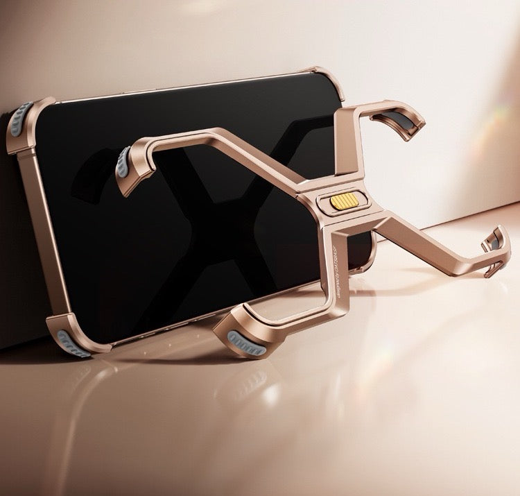 Personalized X Metal Anti-fall Phone Case