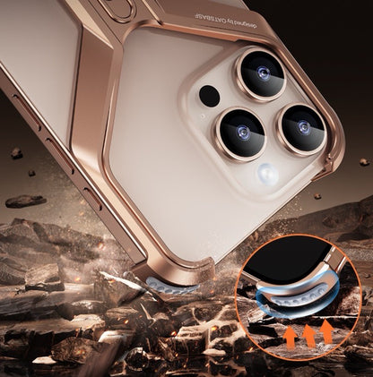 Personalized X Metal Anti-fall Phone Case