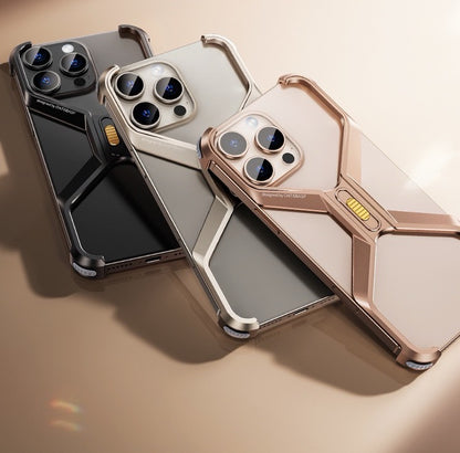 Personalized X Metal Anti-fall Phone Case
