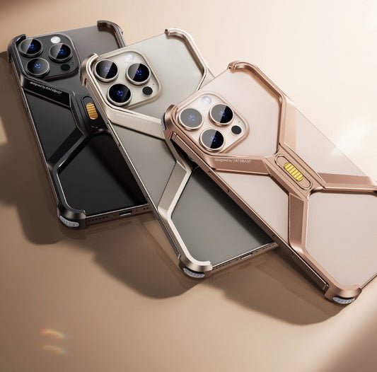 Personalized X Metal Anti-fall Phone Case