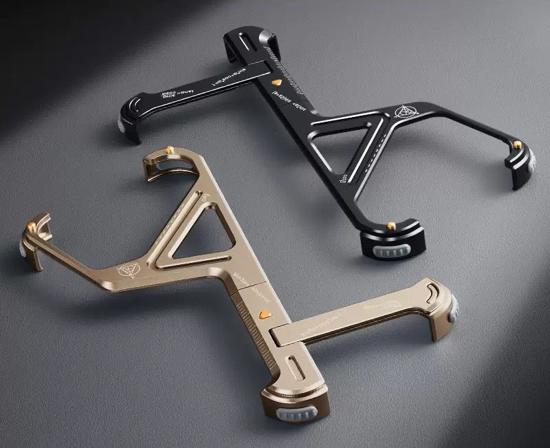 Creative Portable Anti-Fall Geometric Stand Phone Case