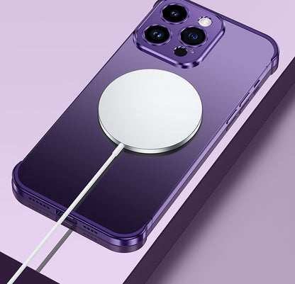 Customized Metal Frameless Lens Protection Phone Case