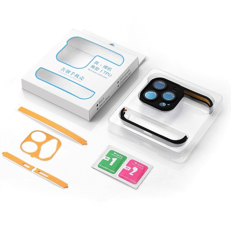 Customized Metal Frameless Lens Protection Phone Case