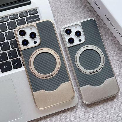 Metal Telescopic Buckle Bracket Magnetic Phone Case