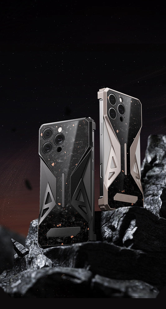 New forged carbon fiber aluminum alloy phone case