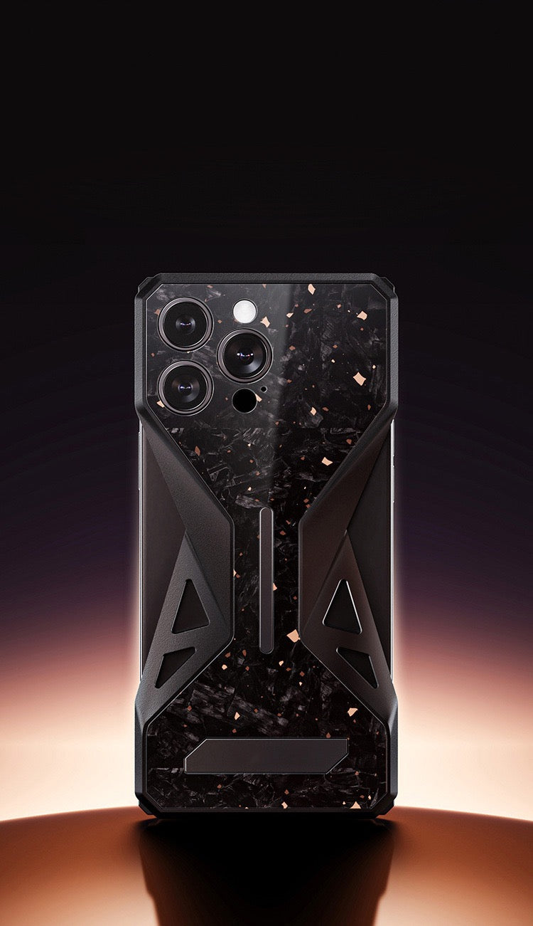 New forged carbon fiber aluminum alloy phone case