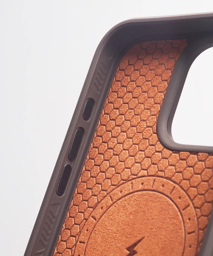 Kevlar Carbon Fiber Leather Anti-Fall Magnetic Phone Case
