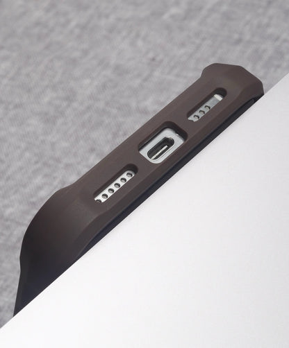 Kevlar Carbon Fiber Leather Anti-Fall Magnetic Phone Case