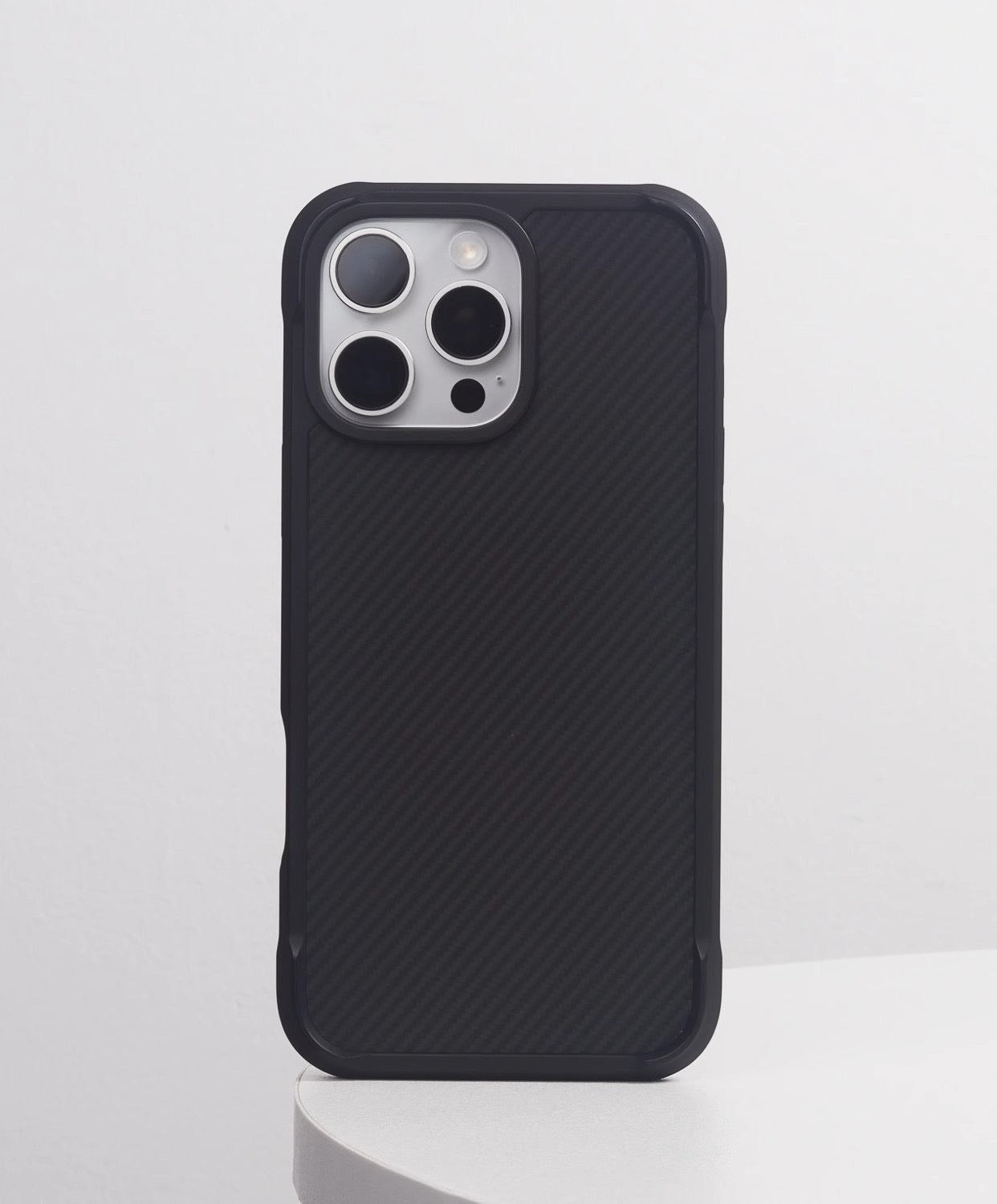 Kevlar Carbon Fiber Leather Anti-Fall Magnetic Phone Case
