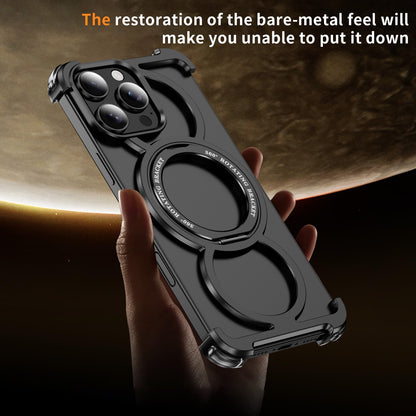 Audi Ring Metal Magnetic Rotating Bracket Phone Case