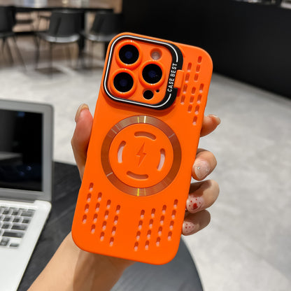 Frost Cooling Lens Bracket Magnetic Phone Case