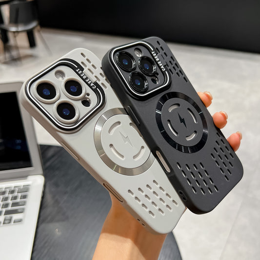 Frost Cooling Lens Bracket Magnetic Phone Case