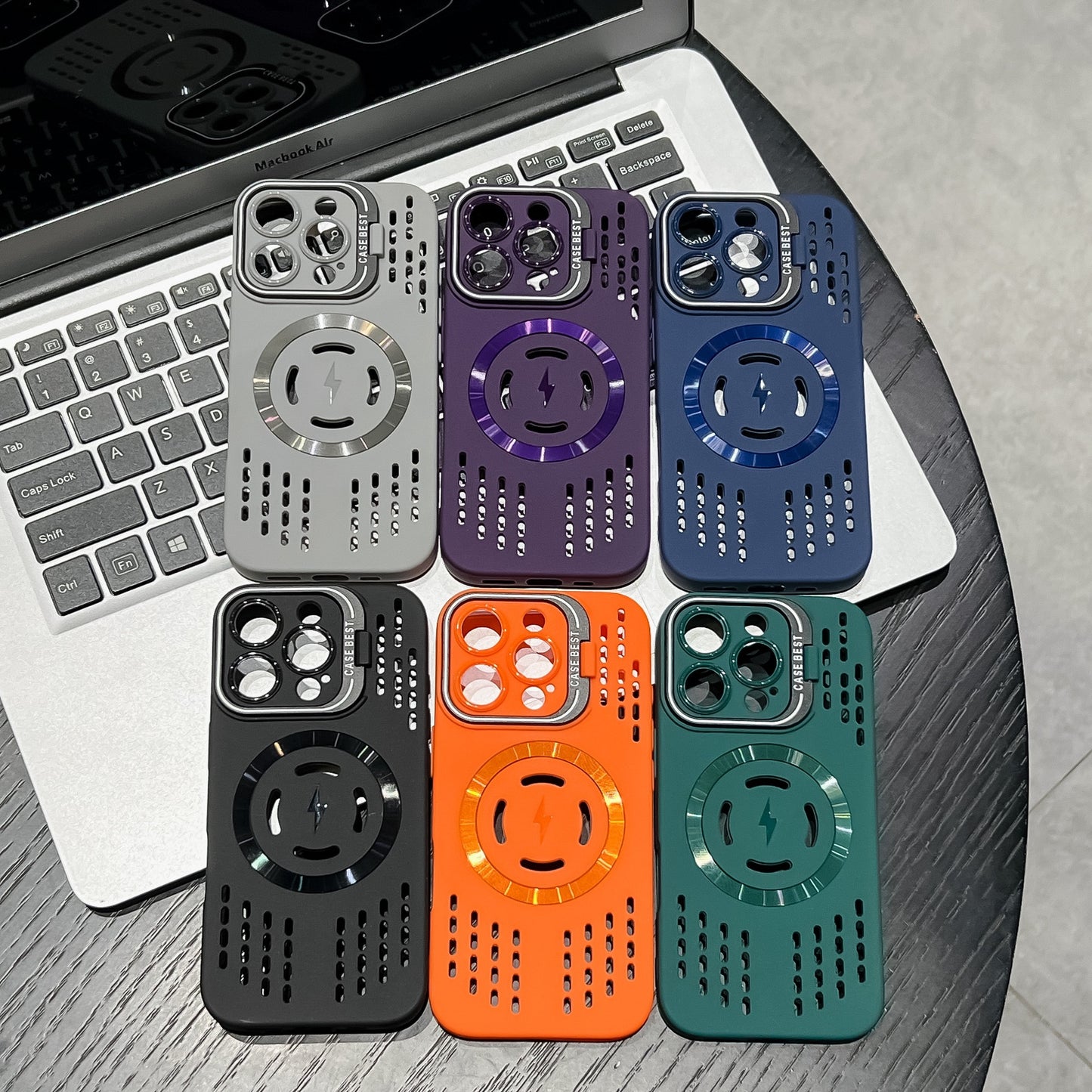 Frost Cooling Lens Bracket Magnetic Phone Case