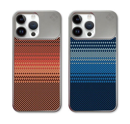 Carbon Fiber Pattern Fragrance Magnetic Phone Case