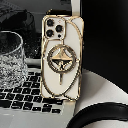 New Starry Galaxy Shaped Hollow Magnetic Phone Case