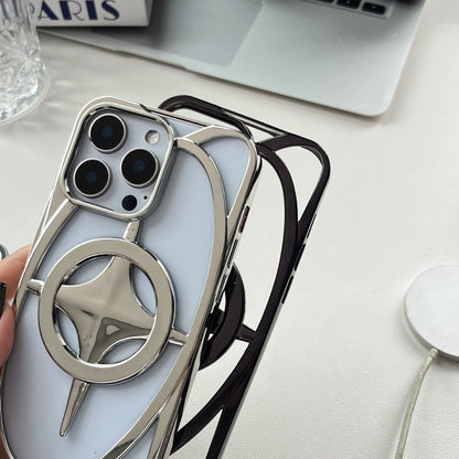 New Starry Galaxy Shaped Hollow Magnetic Phone Case