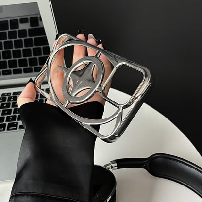 New Starry Galaxy Shaped Hollow Magnetic Phone Case