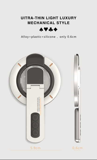 Double-sided Magnetic Ring Decompression Mobile Phone Holder