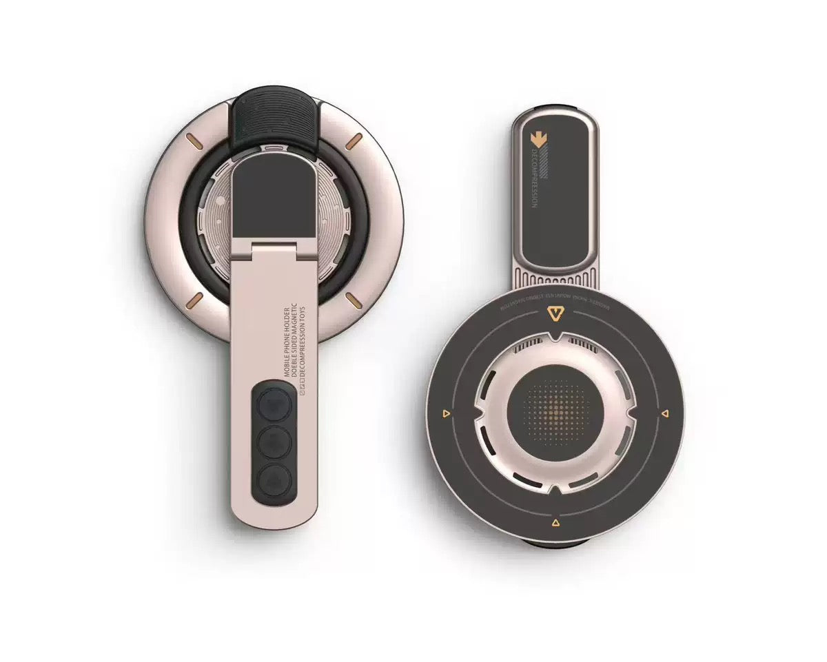 Double-sided Magnetic Ring Decompression Mobile Phone Holder