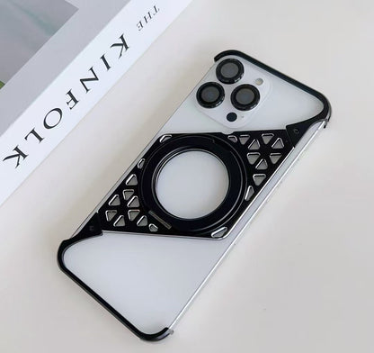 Upgraded Z-shaped Frame Metal Magnetic Phone Case