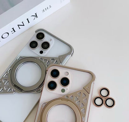 Upgraded Z-shaped Frame Metal Magnetic Phone Case