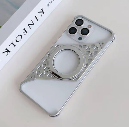Upgraded Z-shaped Frame Metal Magnetic Phone Case