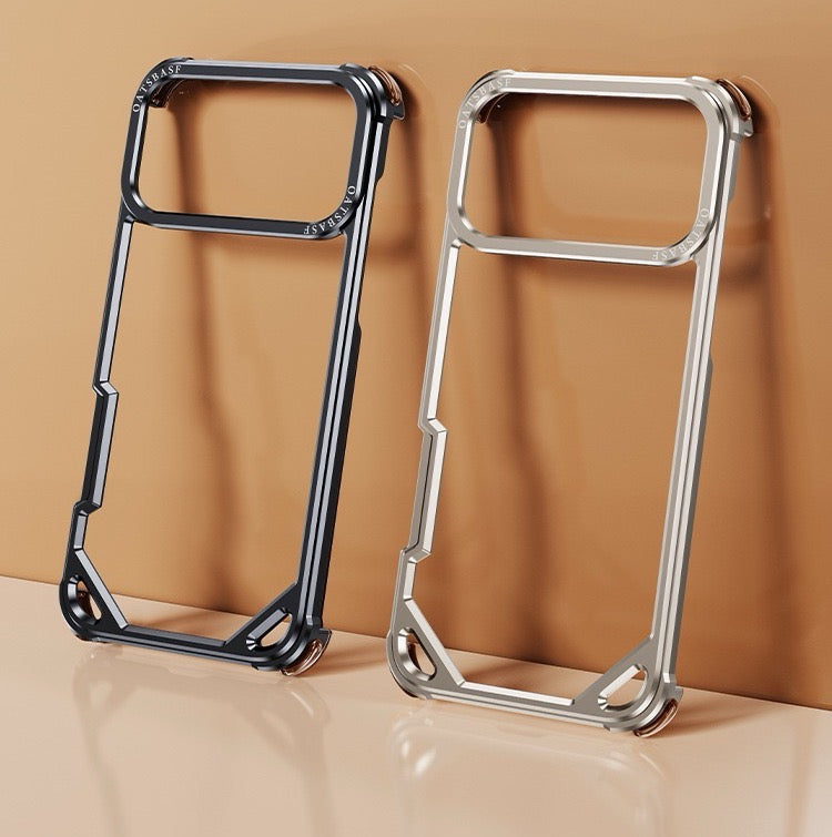 Metal Frame Airbag Anti-fall Mobile Phone Case