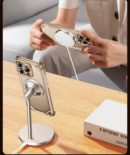 Metal Frame Airbag Anti-fall Mobile Phone Case